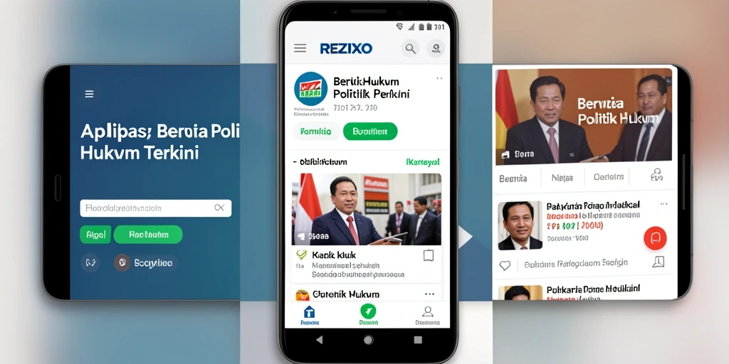 Tampilan antarmuka aplikasi REZIXO yang modern dan informatif.