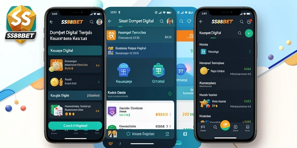 Tampilan antarmuka pengguna SS88BET yang modern dan user-friendly.