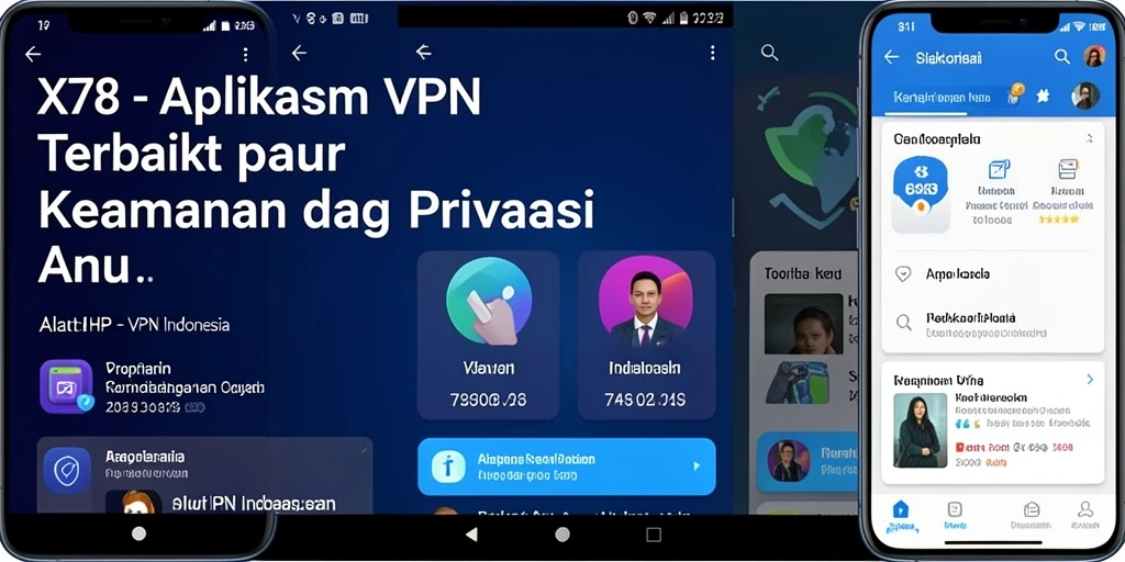 Tampilan antarmuka X78 yang sederhana dan intuitif.